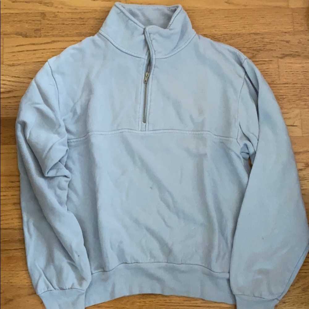 brandy quarter zip